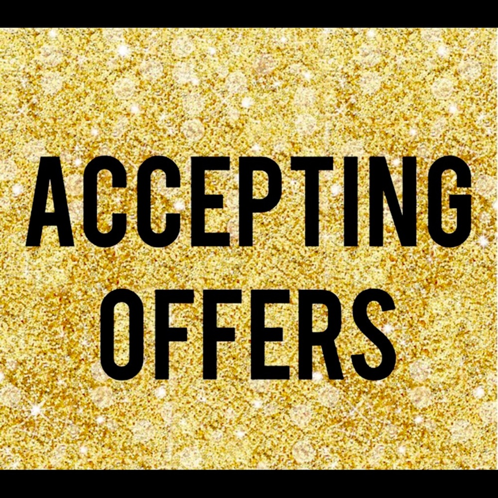 Reasonable offers welcome!